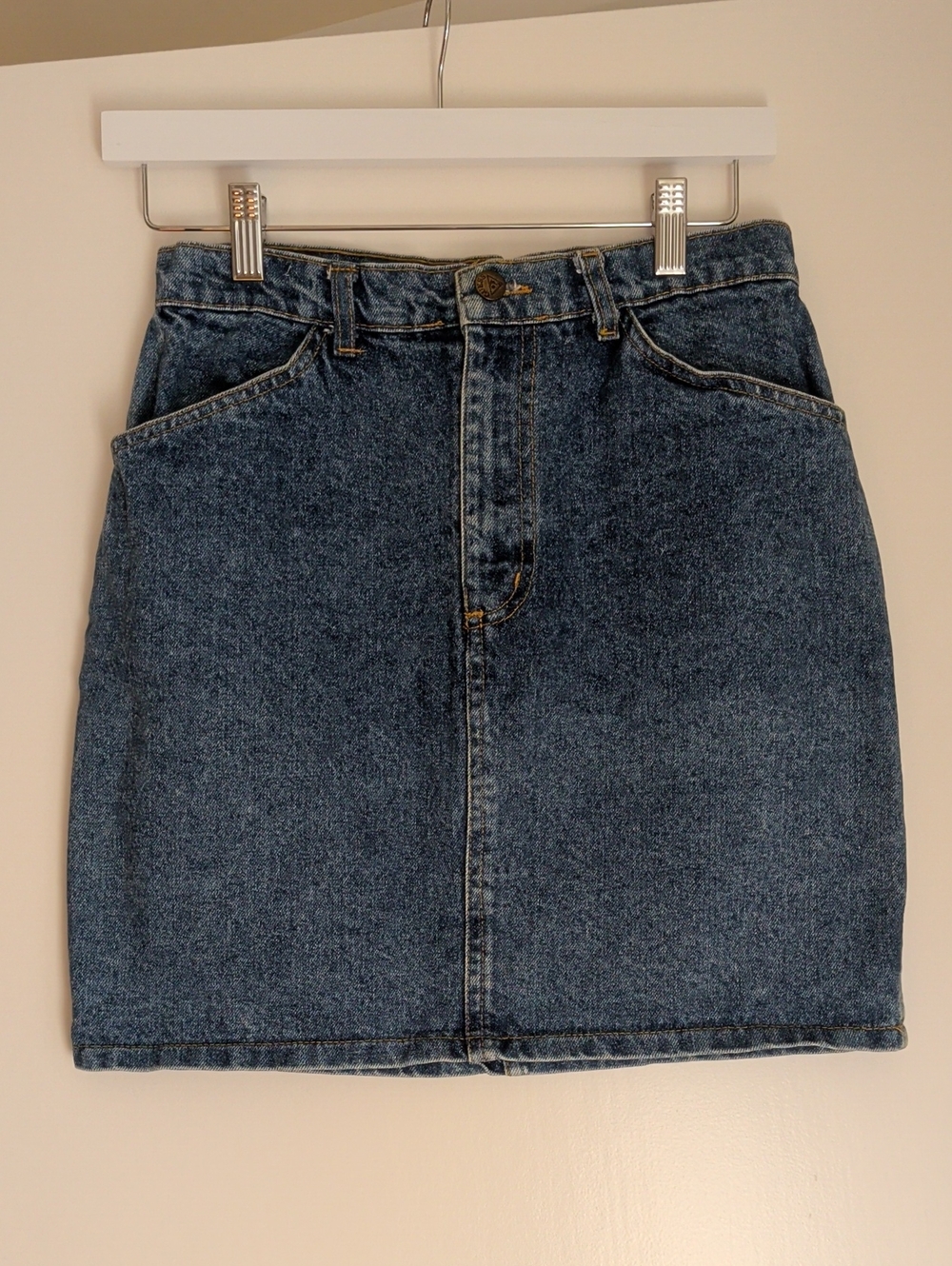 GUESS By Georges Marciano Blue Denim Mini Skirt